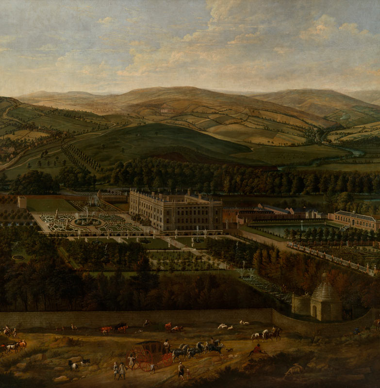 View of Chatsworth from the south-east c.1703