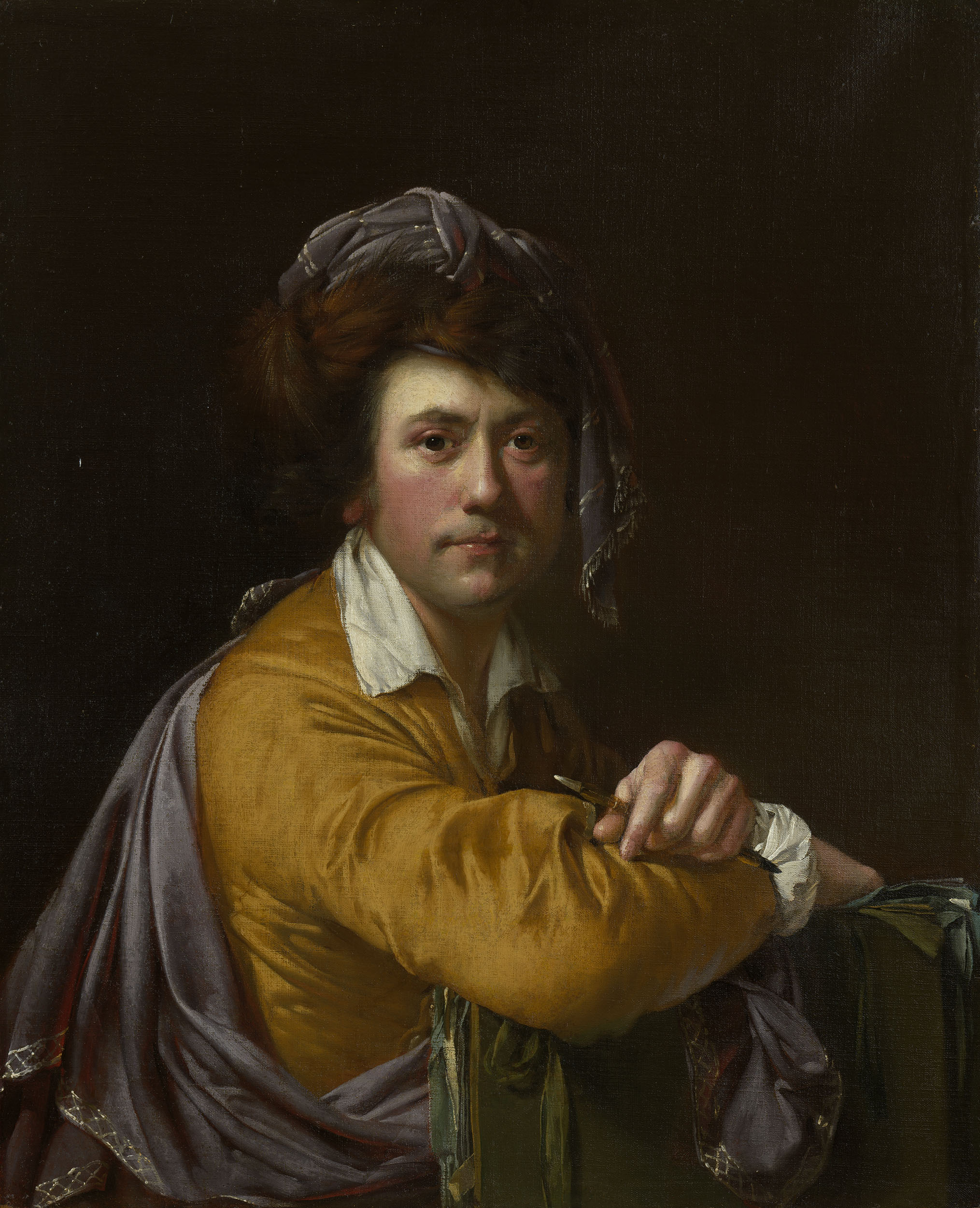 Joseph Wright of Derby, Self Portrait at Age of about Forty